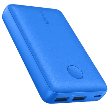 პორტატული დამტენი Anker A1223H31 10000mah 2xUSB-A Power Bank Blue