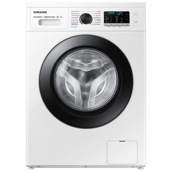 სარეცხი მანქანა Samsung WW70A5S21KELP 7KG, A+++, 42L, 1200 Rpm, Eco Bubble, White