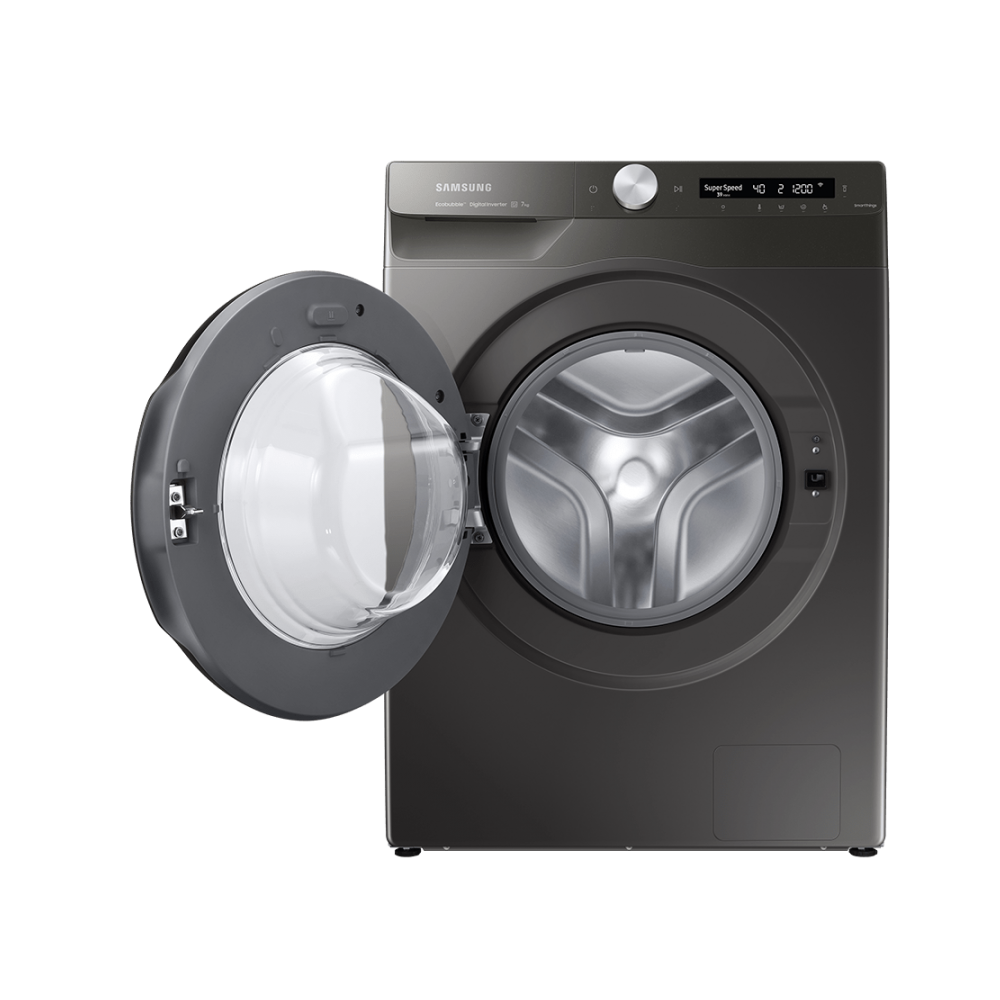 სარეცხი მანქანა Samsung WW70A6S28AN, 7KG, 1200Rpm, A, 57Dba, ECO Bubble, Inox