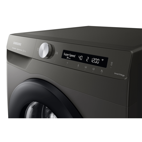 სარეცხი მანქანა Samsung WW70A6S28AN, 7KG, 1200Rpm, A, 57Dba, ECO Bubble, Inox