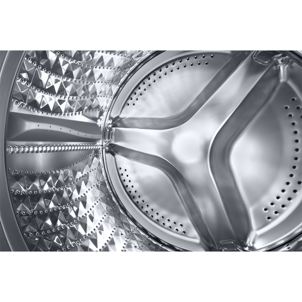 სარეცხი მანქანა Samsung WW70A6S28AN, 7KG, 1200Rpm, A, 57Dba, ECO Bubble, Inox