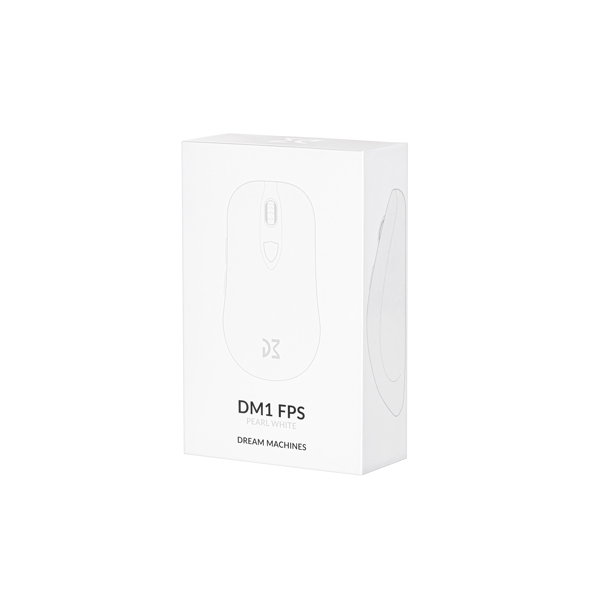 მაუსი Dream Machines DM1FPS Wired Optical Gaming Mouse, USB, White