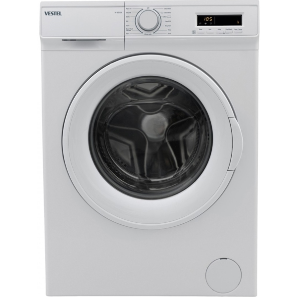 სარეცხი მანქანა Vestel W 8104W, 8Kg, 1000Rpm, A++, 58Db, White