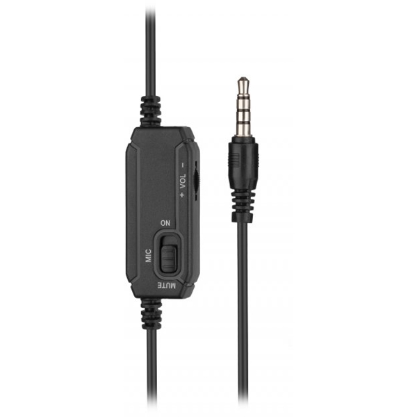 ყურსასმენი 2E CH12MJ, 3.5mm Jack, Mono Headphones, Wired, Black