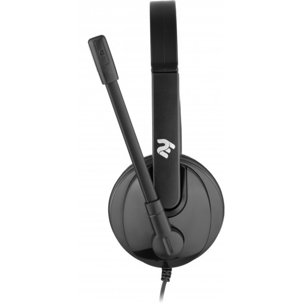 ყურსასმენი 2E CH12MU, Mono Headphones, Wired, USB, Black