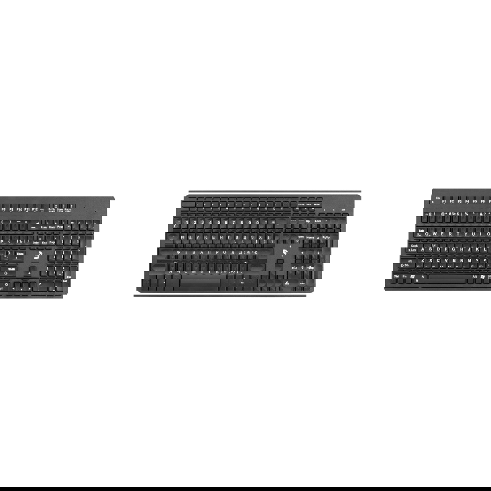 კლავიატურა+მაუსი 2E MK420WB Wireless Keyboard and Mouse, Black