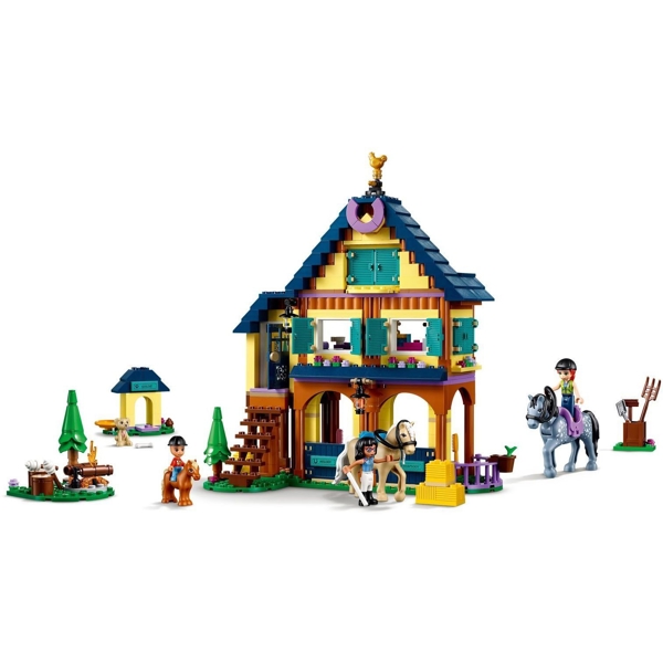 სათამაშო საცხენოსნო ცენტრი LEGO Forest Horseback Riding Center 511 pcs