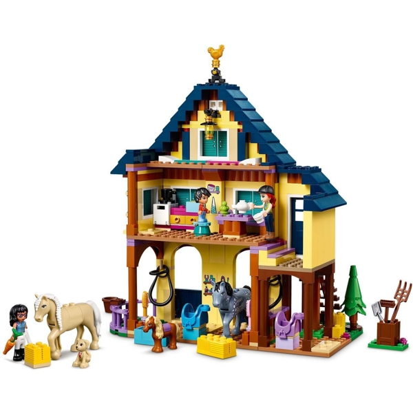 სათამაშო საცხენოსნო ცენტრი LEGO Forest Horseback Riding Center 511 pcs