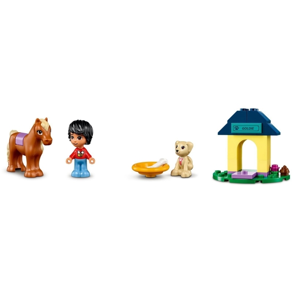 სათამაშო საცხენოსნო ცენტრი LEGO Forest Horseback Riding Center 511 pcs