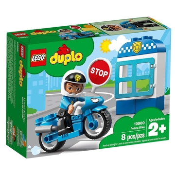 სათამაშო მოტოციკლი LEGO Duplo Police Toy Bike 8pcs