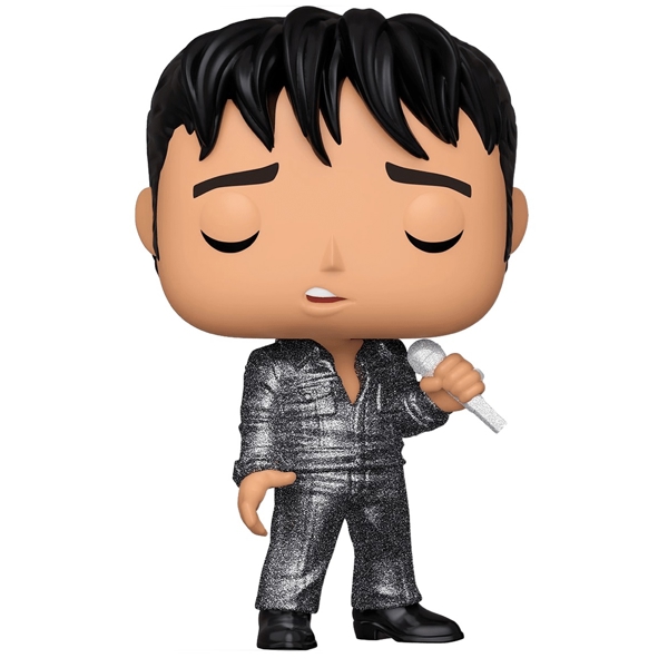 Funko POP FUN254976 Rocks Elvis Presley Elvis '68 Comeback Special