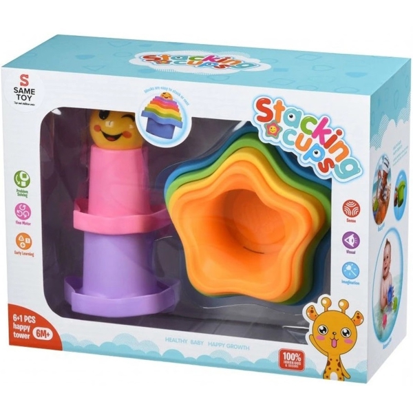 ქვიშის სათამაშო Same Toy 618-10Ut Hexagon Toy Cup