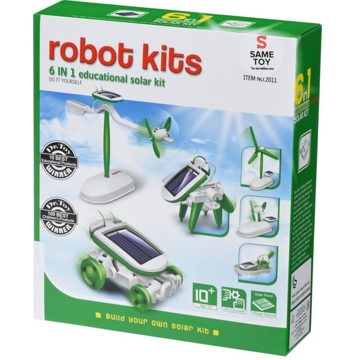 Same Toy 2011UT, 6 in 1 Solar Robot Kit