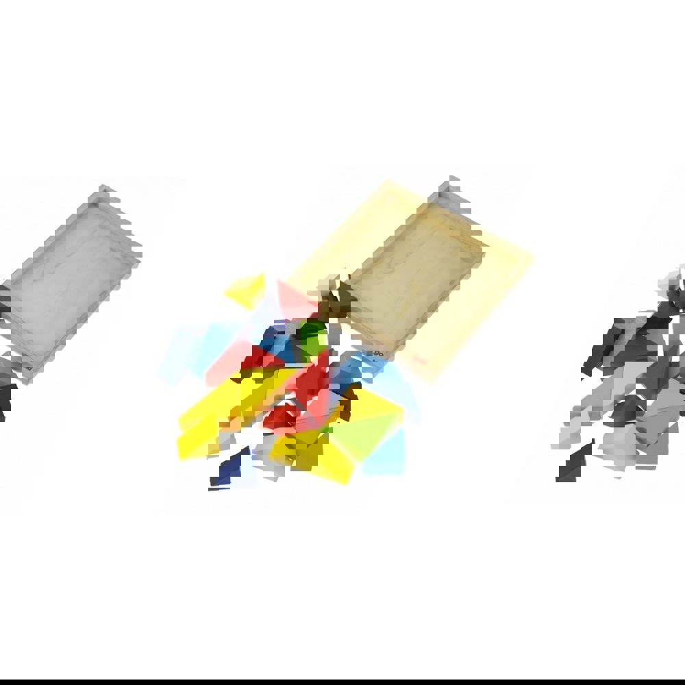 ასაწყობი ხის ფაზლი Goki 57572-2, World of forms Abstraction