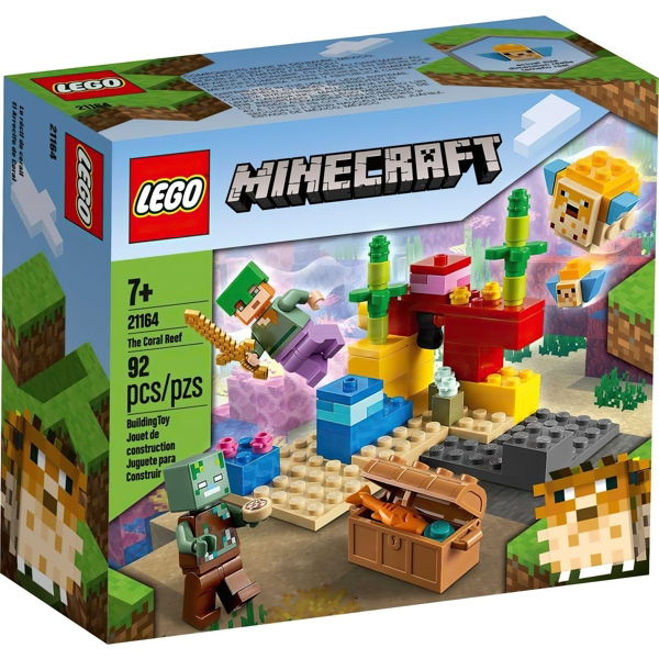 Lego 21164, Minecraft Coral Reef 