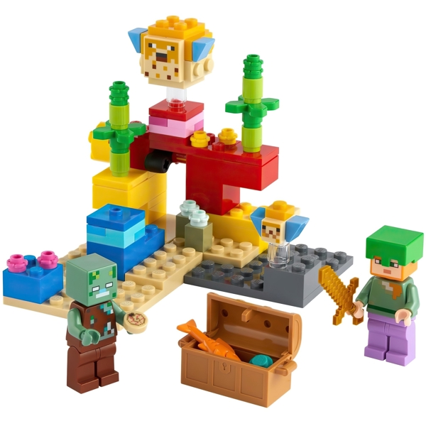 Lego 21164, Minecraft Coral Reef 