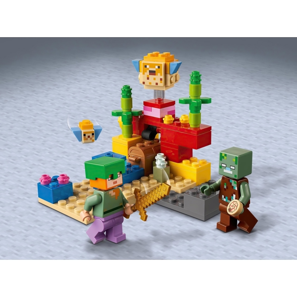 Lego 21164, Minecraft Coral Reef 