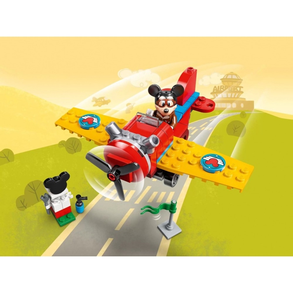 ასაწყობი თვითმფრინავი Lego 10772, Mickey Mouse's Propeller Plane