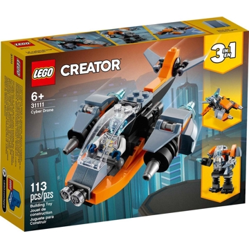 ასაწყობი თვითმფრინავი Lego 31111, Creator Cyber Drone