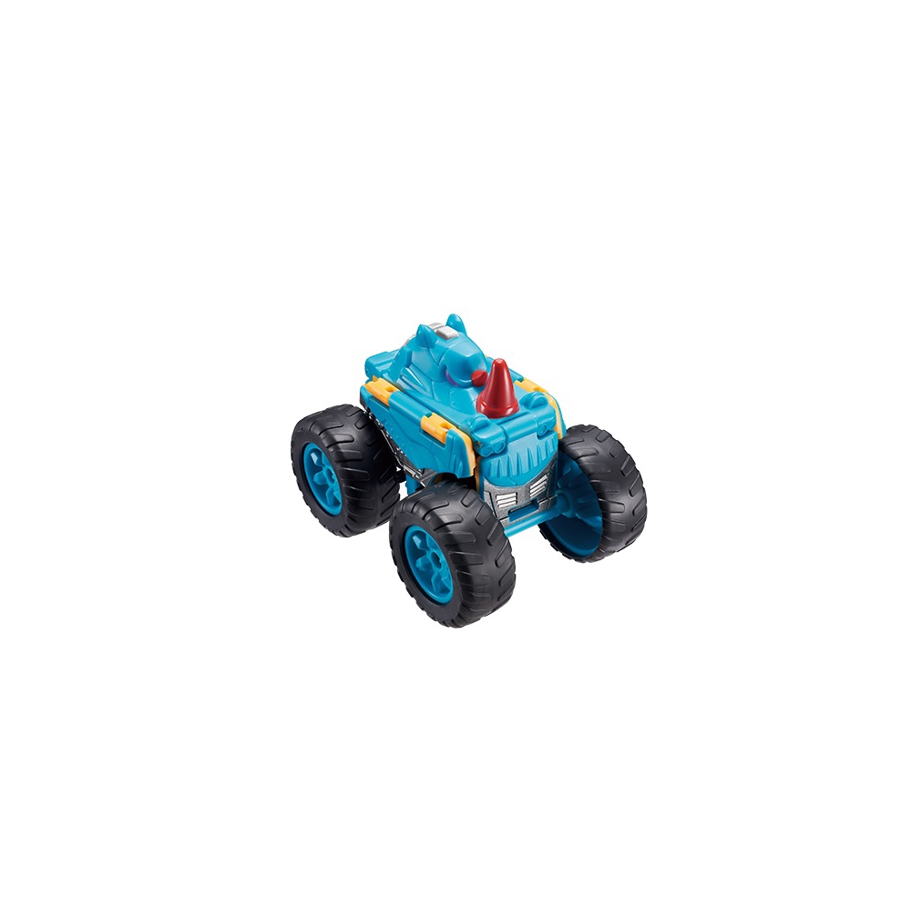 მანქანა ტრანსფორმერი Flip Cars EU463875A-03 2-in-1 Flip Vehicle Monster Rhinoceros Truck