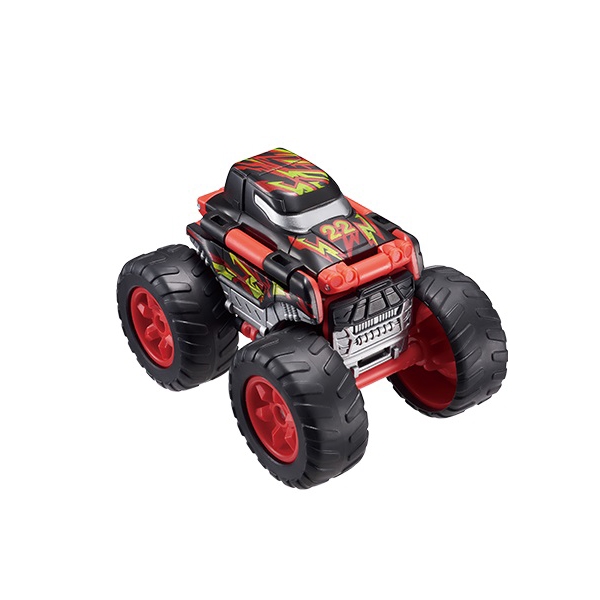 მანქანა ტრანსფორმერი Flip Cars EU463875A-02 2-in-1 Flip Vehicle Monster Lion Truck