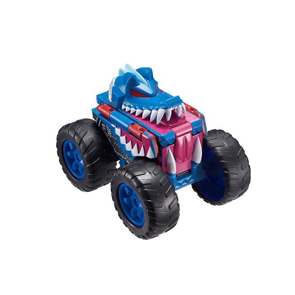 მანქანა ტრანსფორმერი Flip Cars EU463875A-01 2-in-1 Flip Vehicle Monster Wolf Truck