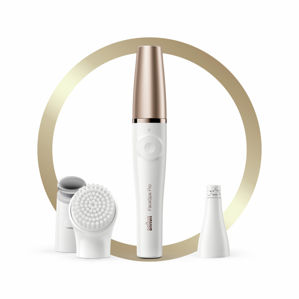 ეპილატორი Braun FE-911, FaceSpa Pro, Wet/Dry, White/Bronze