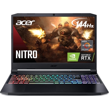 ნოუთბუქი Acer Nitro AN515-45-R6CU Notebook | 15.6" FHD | Ryzen 7 5800H | 16GB | 512GB SSD | NVIDIA GeForce RTX3060 6GB | NH.QBCER.008