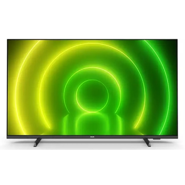 ტელევიზორი Philips 43PUS7406/60 43", 4K Ultra HD LED, Android TV OS, HDMI, USB, RJ-45, Wi-Fi, Bluetooth, Black