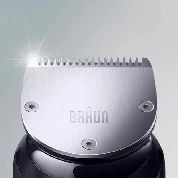 ტრიმერი Braun BT5265, Beard Trimmer with Gillette Fusion5 ProGlide razor, Gray/Black