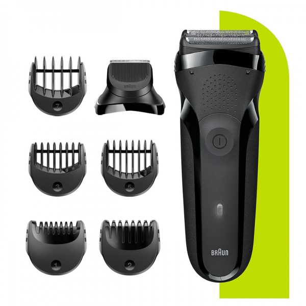 წვერსაპარსი Braun 300BT, Electric Shaver, Black