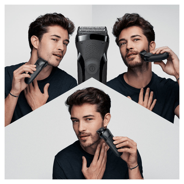 წვერსაპარსი Braun 300BT, Electric Shaver, Black