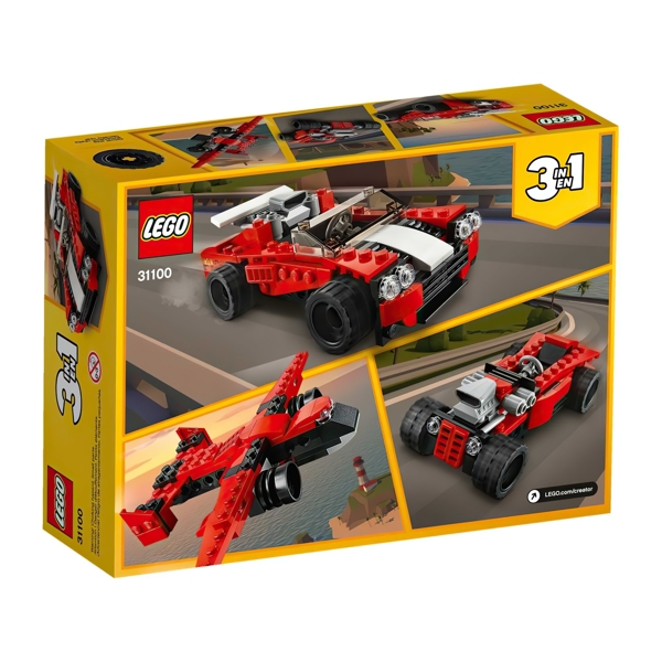 ასაწყობი მანქანა Lego 31100, Creator Sports car