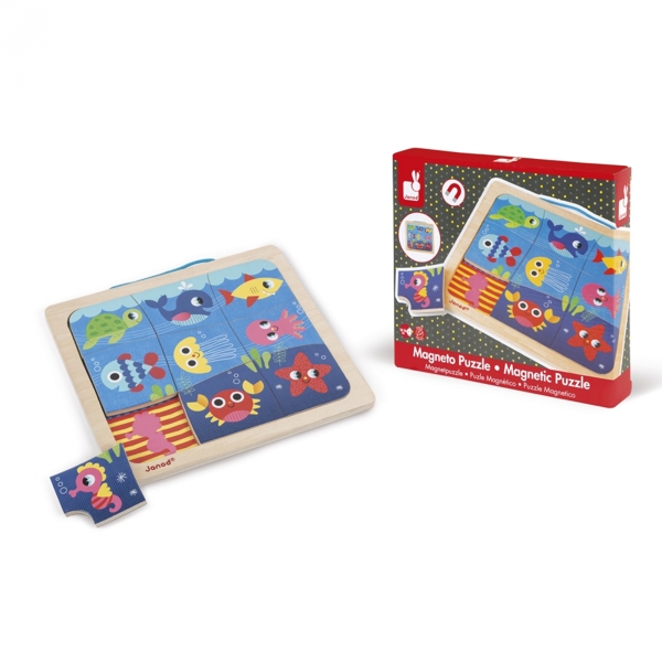 Janod J08181 Magnetic puzzle 