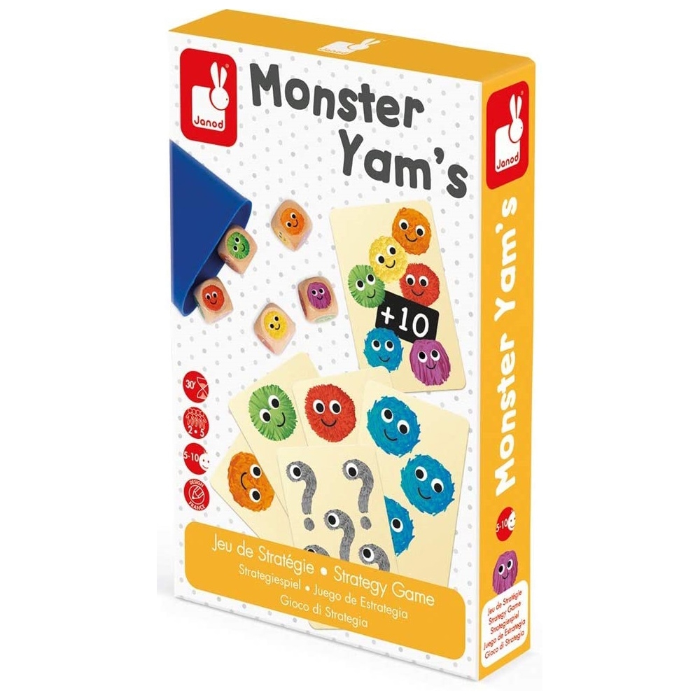სამაგიდო თამაში Janod J02739 Board game Monsters