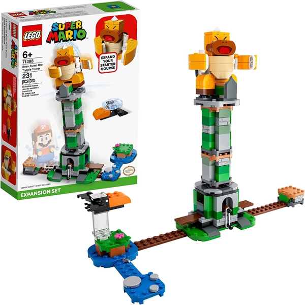 ასაწყობი კონსტრუქცია Lego 71388 Super Mario Boss Sumo Bro Topple Tower Expansion Set