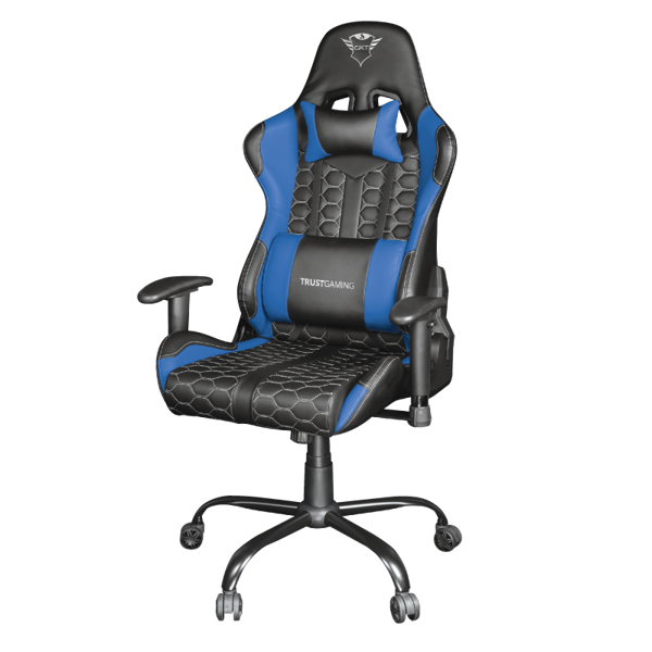 გეიმერული სავარძელი Trust GXT 708B Resto Gaming Chair Blue