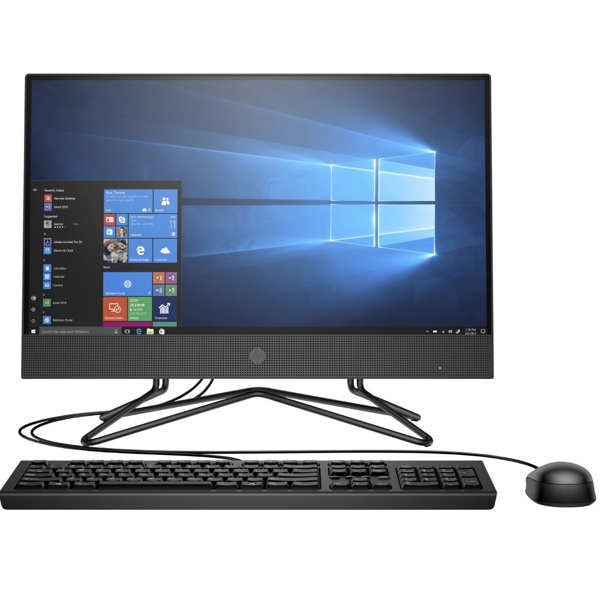 All In One კომპიუტერი HP 260Q0ES COMPAQ  205 G4 23.8" FHD, Ryzen 5-3500U, 8GB, 256GB SSD, Integrated Black