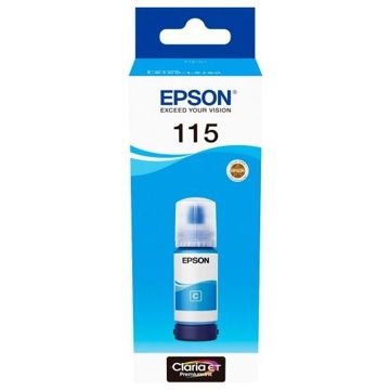 კარტრიჯის მელანი Epson EcoTank 115 I/C (b) L8160/L8180 Cyan INK Bottle