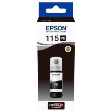 კარტრიჯის მელანი Epson EcoTank 115 I/C (b) L8160/L8180 Photo Black INK Bottle