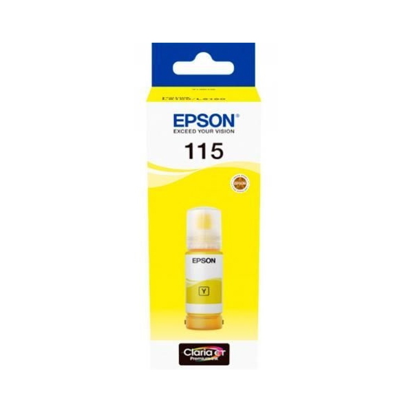 კარტრიჯის მელანი Epson EcoTank 115 I/C (b) L8160/L8180 Yellow INK Bottle