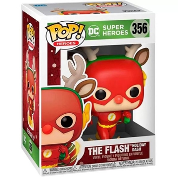 სათამაშო საკოლექციო ფიგურა Funko POP FUN2549677 Vinyl DC Holiday Rudolph Flash