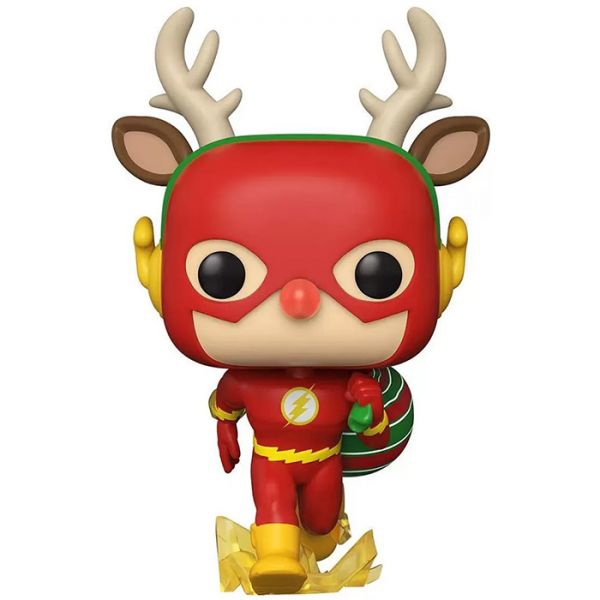 სათამაშო საკოლექციო ფიგურა Funko POP FUN2549677 Vinyl DC Holiday Rudolph Flash