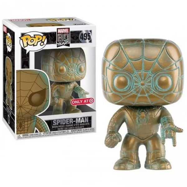 სათამაშო საკოლექციო ფიგურა Funko POP FUN2479 Bobble Marvel 80th Spider-Man 42212