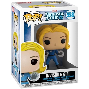 სათამაშო საკოლექციო ფიგურა Funko POP FUN2549313 Bobble Marvel F4 Invisible Girl 