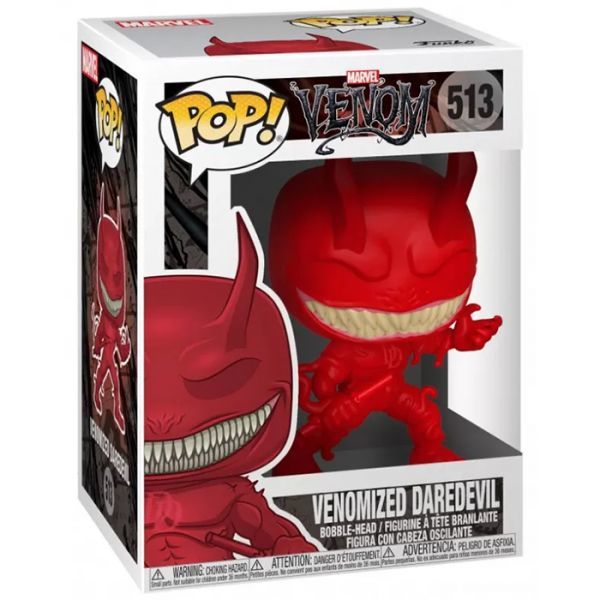 სათამაშო საკოლექციო ფიგურა Funko POP FUN2412 Bobble Marvel Venom S2 Daredevil 40706