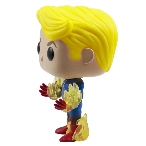 სათამაშო საკოლექციო ფიგურა Funko POP FUN2549209 Bobble Marvel F4 Human Torch 45007