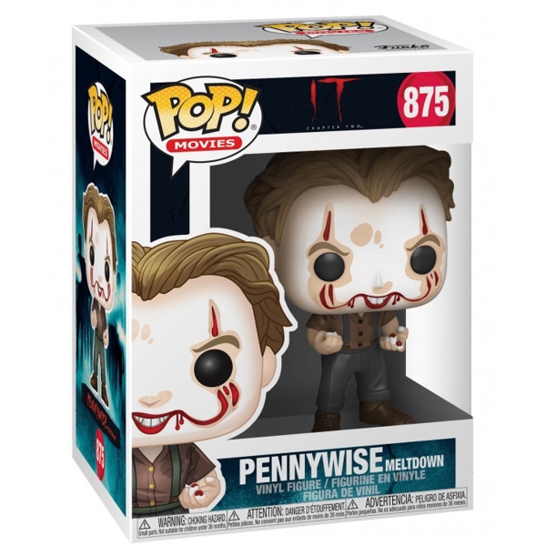 სათამაშო საკოლექციო ფიგურა Funko POP FUN2549356 Vinyl IT 2 Pennywise Meltdown 45658