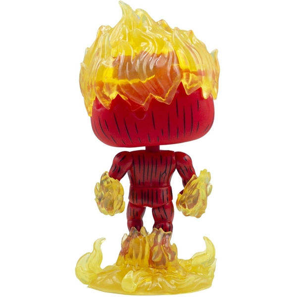 სათამაშო საკოლექციო ფიგურა Funko POP FUN2549208 Bobble Marvel F4 Human Torch 44987