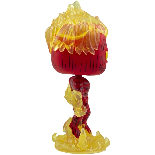 სათამაშო საკოლექციო ფიგურა Funko POP FUN2549208 Bobble Marvel F4 Human Torch 44987